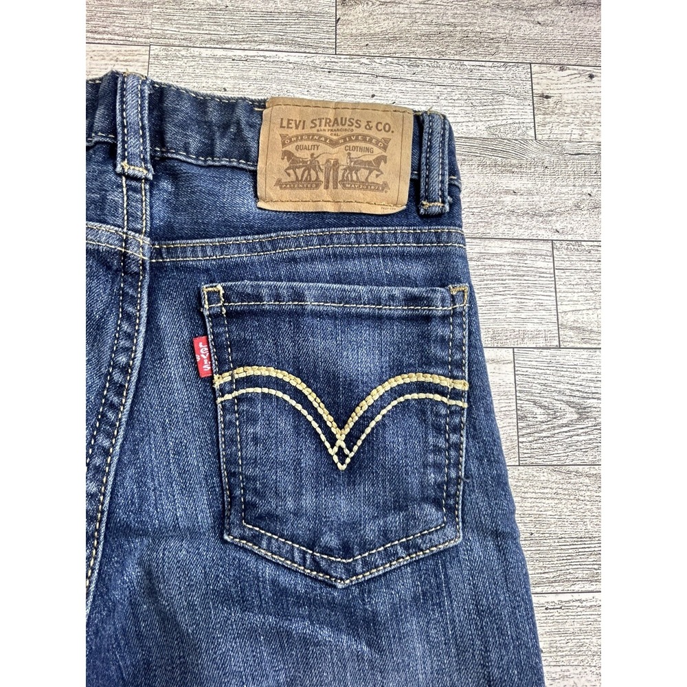 Levi's Boyfriend Jeans Stretch Girls Size 10‎ Reg